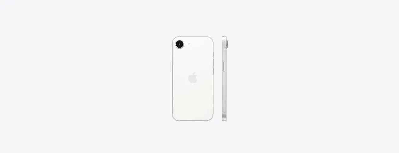 iPhone 16e thiết kế tối giản